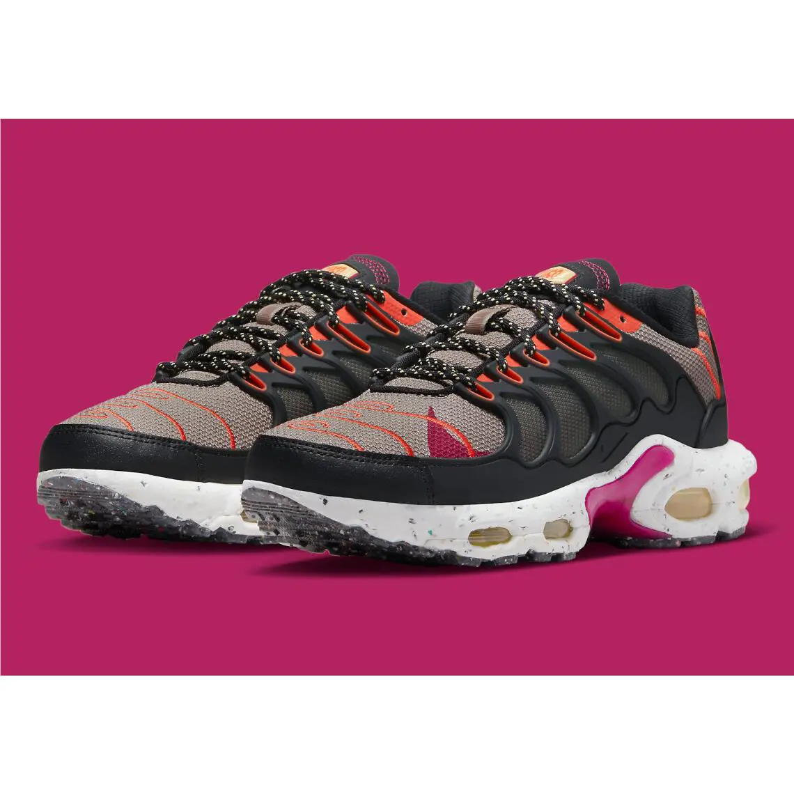 Nike shoes - Nike Air Max Terrascape Plus - DQ3977-002 - MOON FOSSIL / DYNAMIC BERRY, Manufacturer: Moon Fossil/Mantra Orange/Lemon Wash/Dynamic Berry 12