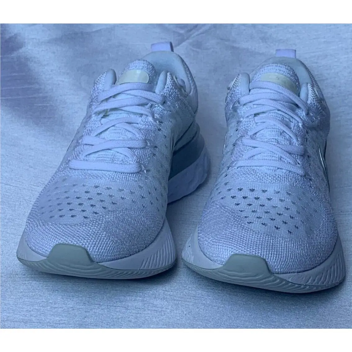 Nike shoes - Nike React Infinity - React Infinity - CT2423-102 - WHITE/METALLIC SILVER, Manufacturer: CT2423 102 1