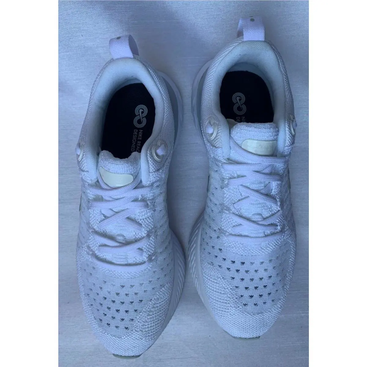 Nike shoes - Nike React Infinity - React Infinity - CT2423-102 - WHITE/METALLIC SILVER, Manufacturer: CT2423 102 17
