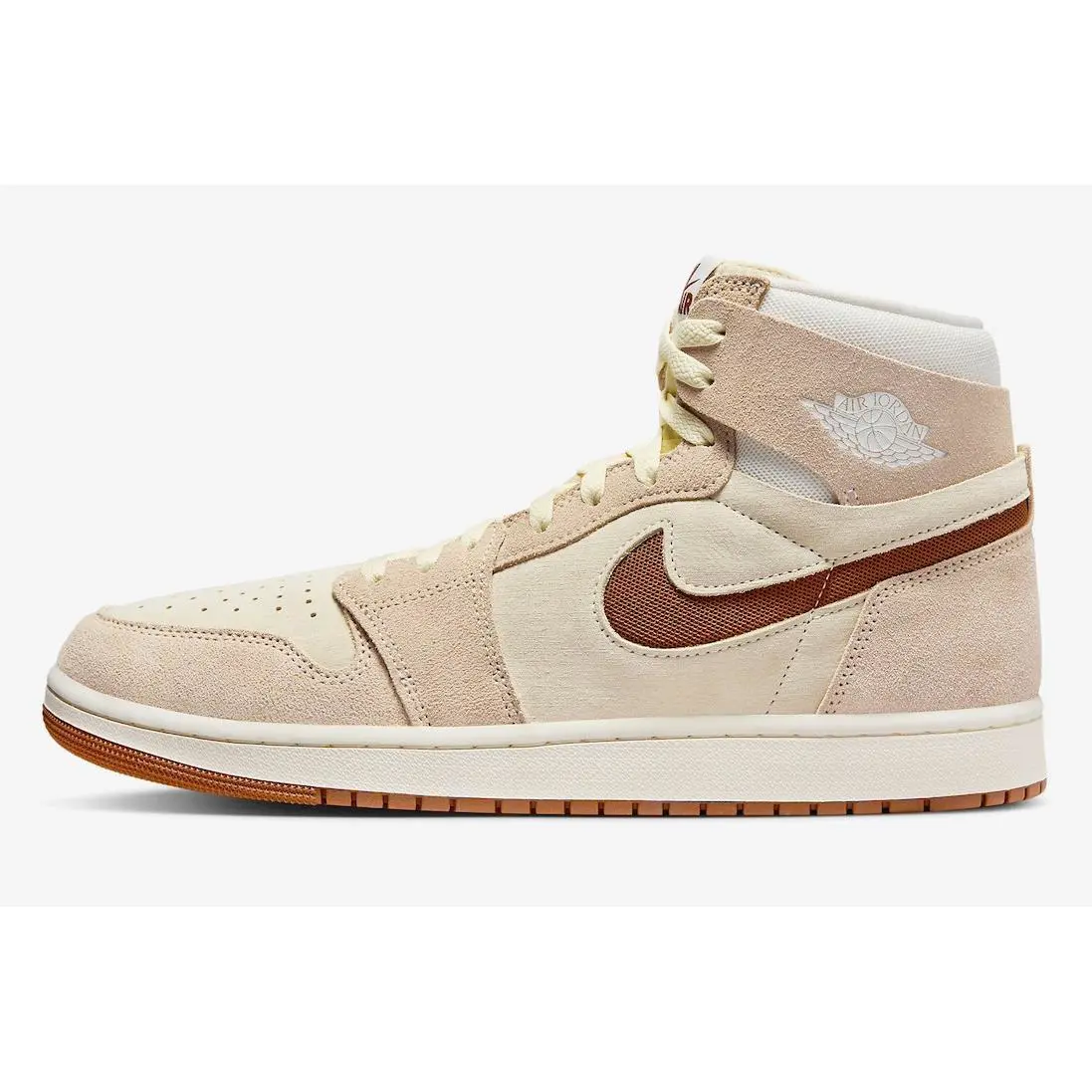 Nike shoes - Air Jordan 1 High Zoom CMFT 2 - DV1307-120 - Sail/Legend Coffee/Legend Medium Brown 0