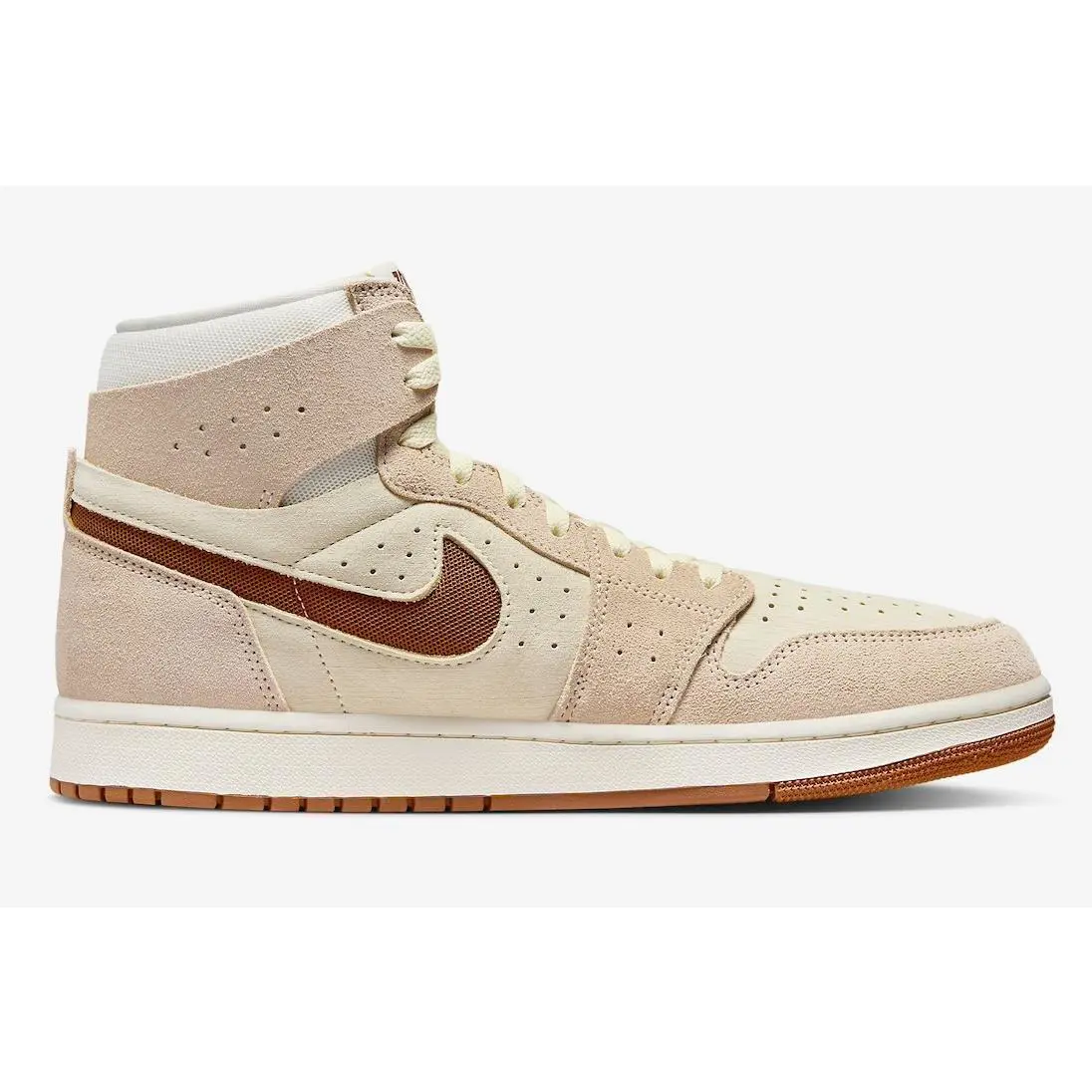 Nike shoes - Air Jordan 1 High Zoom CMFT 2 - DV1307-120 - Sail/Legend Coffee/Legend Medium Brown 1