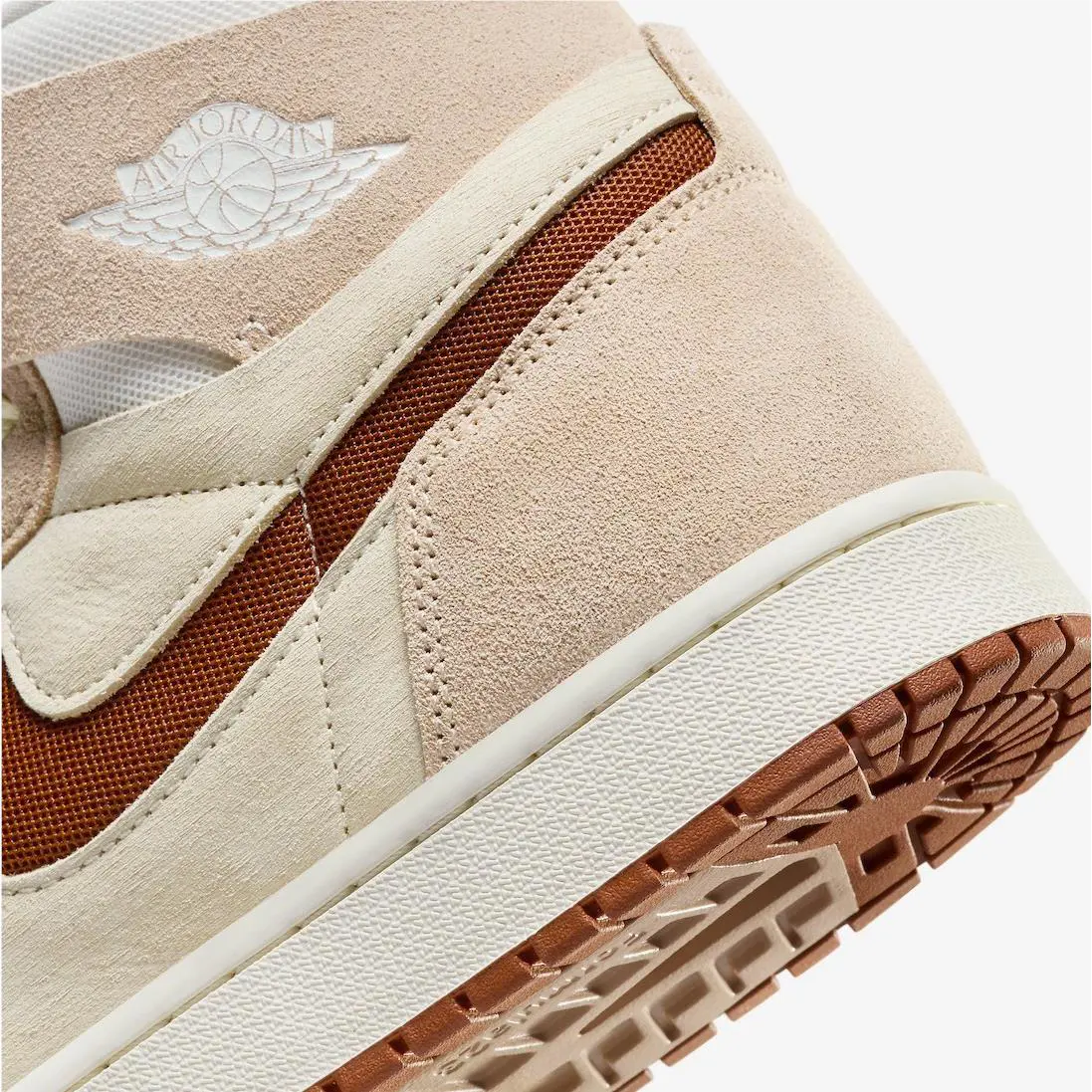 Nike shoes - Air Jordan 1 High Zoom CMFT 2 - DV1307-120 - Sail/Legend Coffee/Legend Medium Brown 7