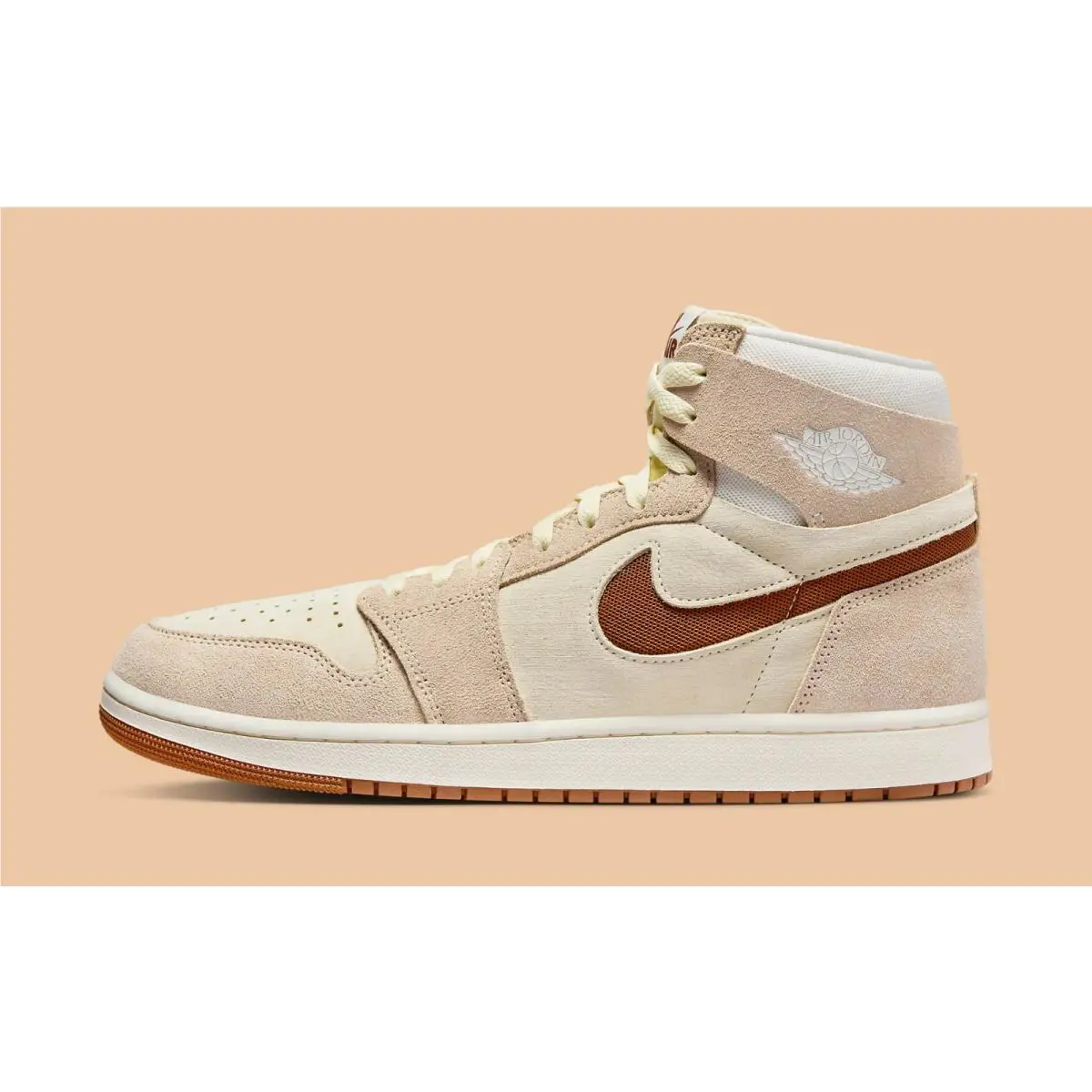 Nike shoes - Air Jordan 1 High Zoom CMFT 2 - DV1307-120 - Sail/Legend Coffee/Legend Medium Brown 8