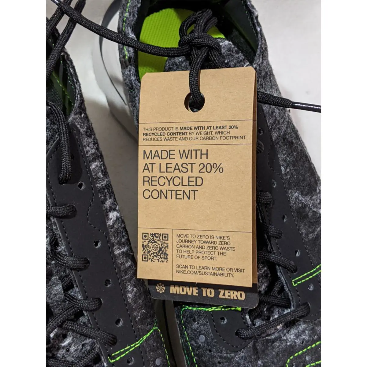 Nike shoes - Nike Air Zoom Type - Air Zoom Type - CW7157-001 - Black/Electric Green 3
