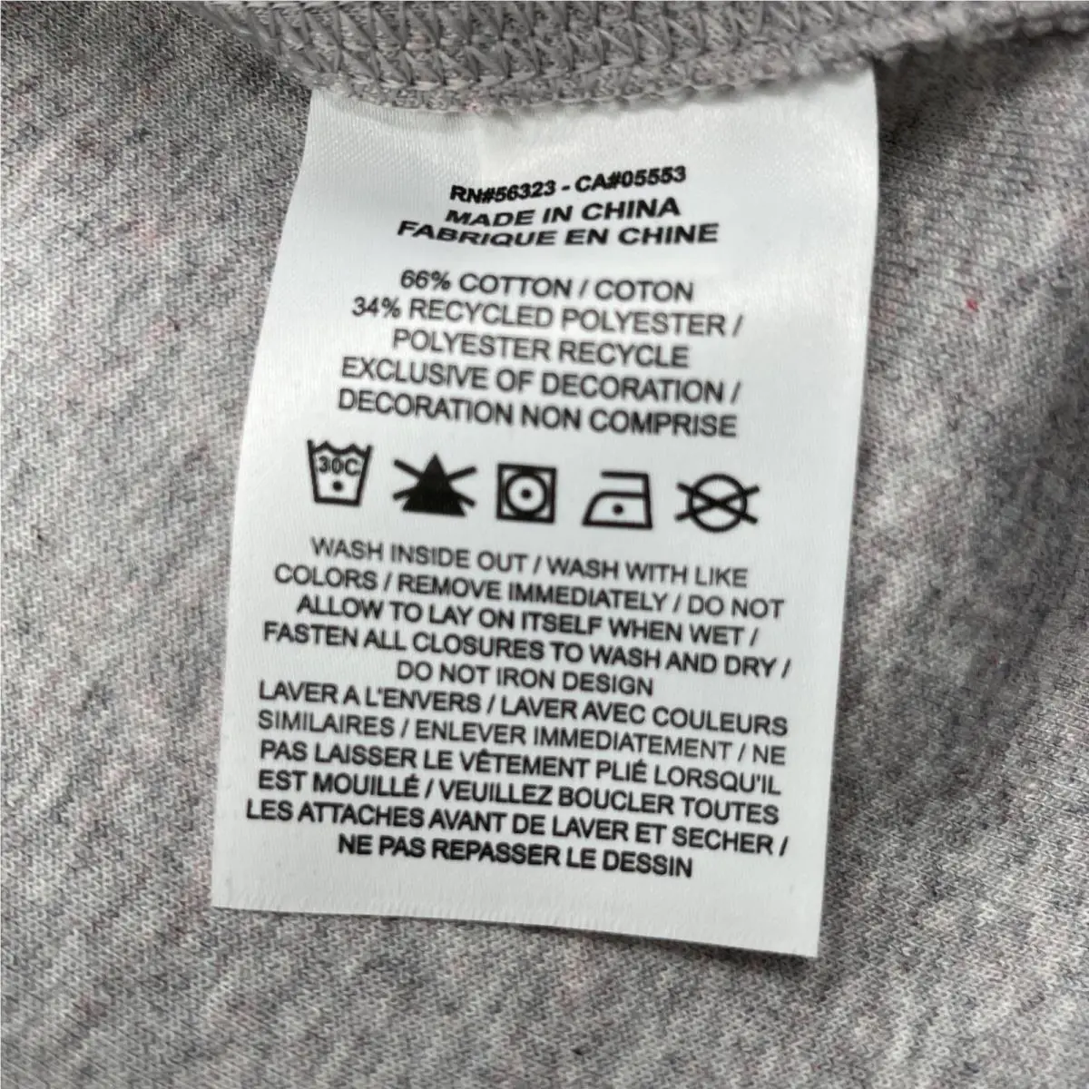 Nike clothing - Gray 20