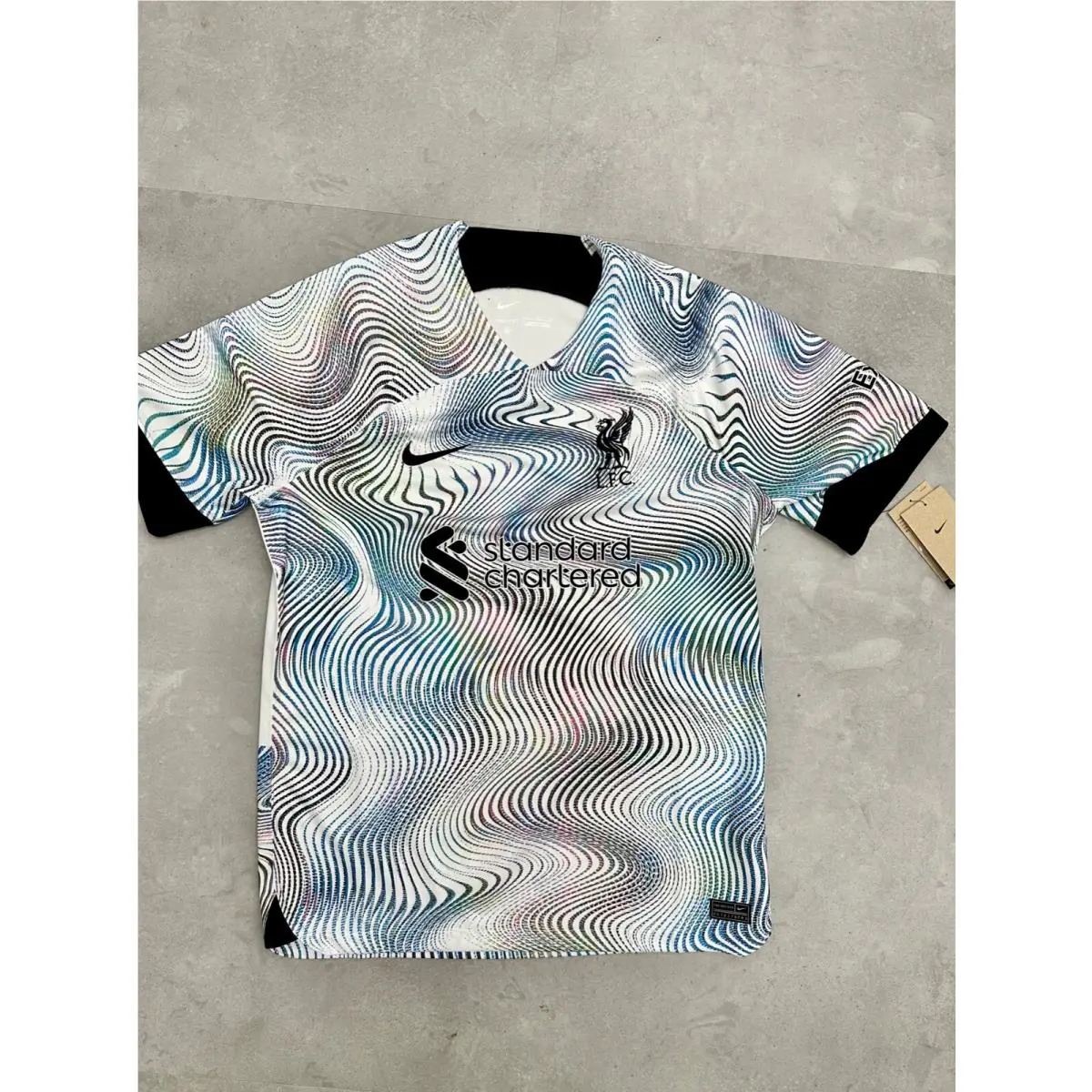 Nike clothing - Nike Liverpool 2022/23 Stadium Away Jersey - DN2715-101 - White 7