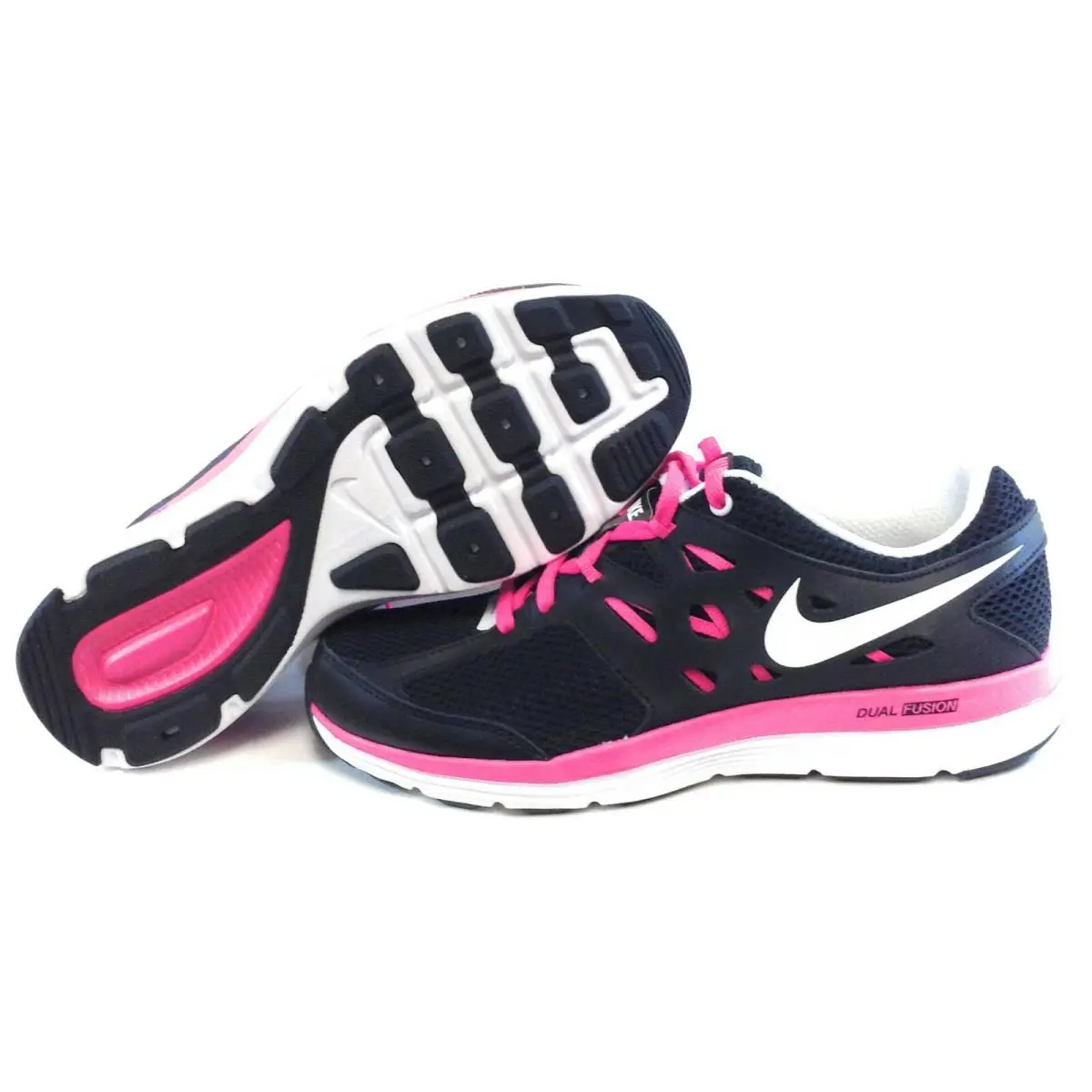 Girls Kids Youth Nike Dual Fusion Lite 599295 003 Black 2013 DS Sneakers Shoes - Black