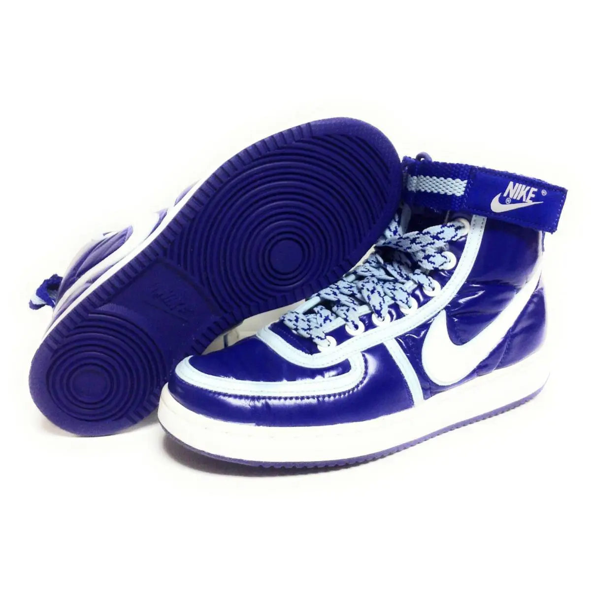 Womens Nike Vandal High 315057 411 Concord Purple 2008 Deadstock Sneakers Shoes - Purple