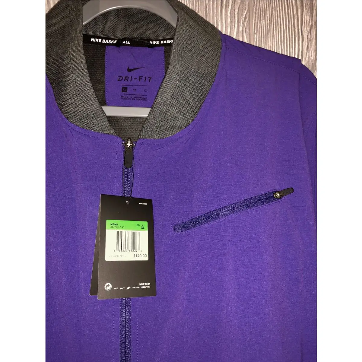 Nike clothing - Nike Hyperelite Showtime Jacket - Hyperelite Showtime Jacket - 867758 - Purple 2