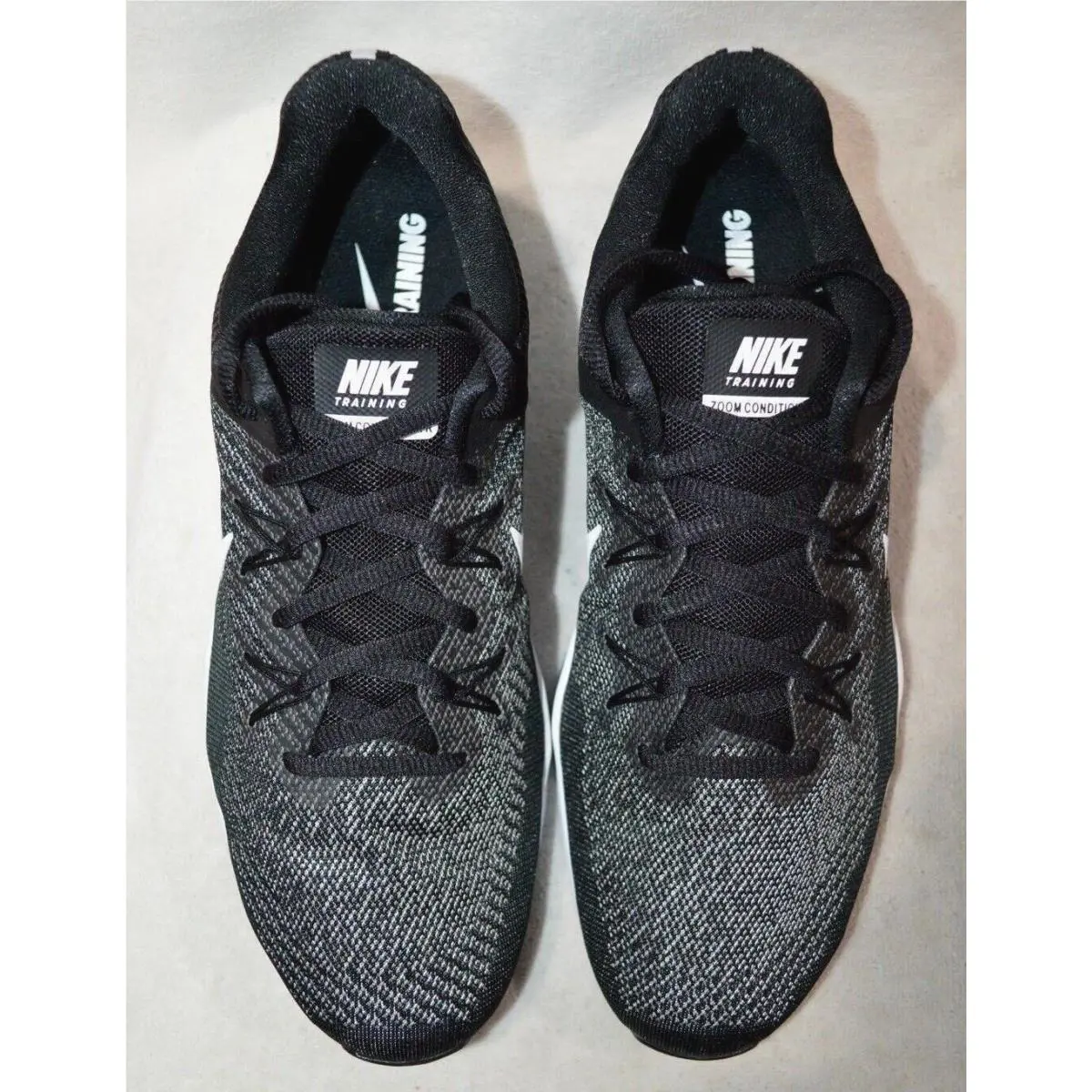 Nike shoes - Nike Zoom Condition TR 2 - 909011-001 - Black/White/Gunsmoke 1