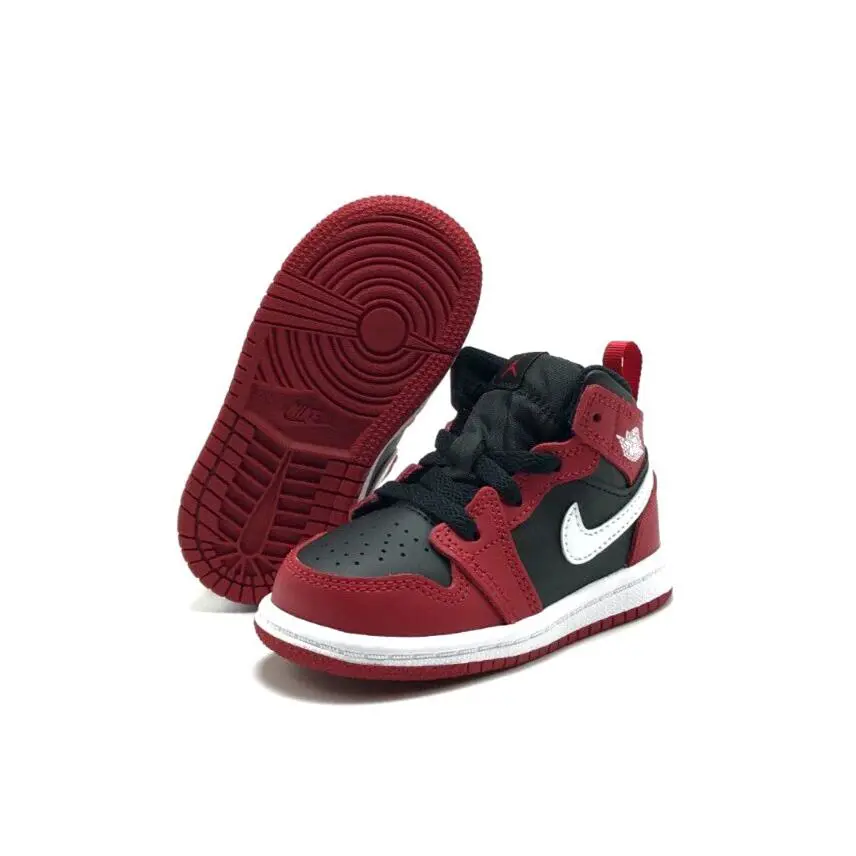 Nike shoes - Air Jordan 1 Mid - Air Mid - Red 4