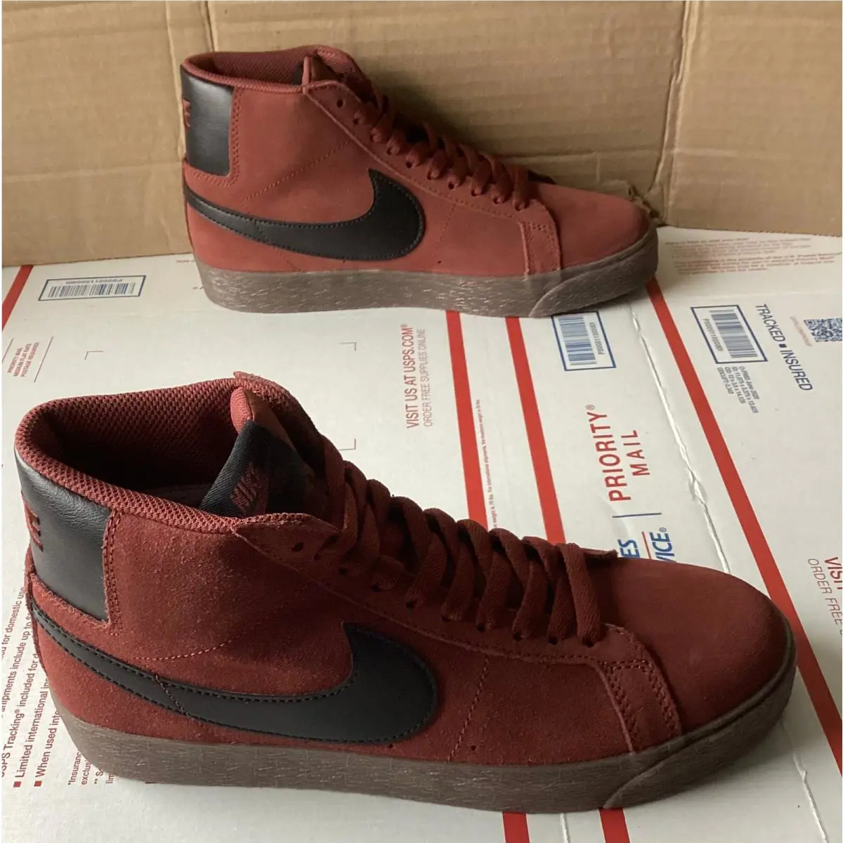 Nike shoes - Nike Zoom Blazer - Zoom Blazer - 864349-204 - OXEN BROWN/BLACK-OXEN BROWN 15