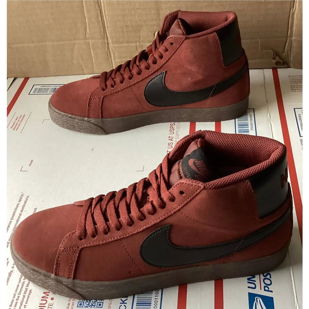 Nike shoes - Nike Zoom Blazer - Zoom Blazer - 864349-204 - OXEN BROWN/BLACK-OXEN BROWN 16