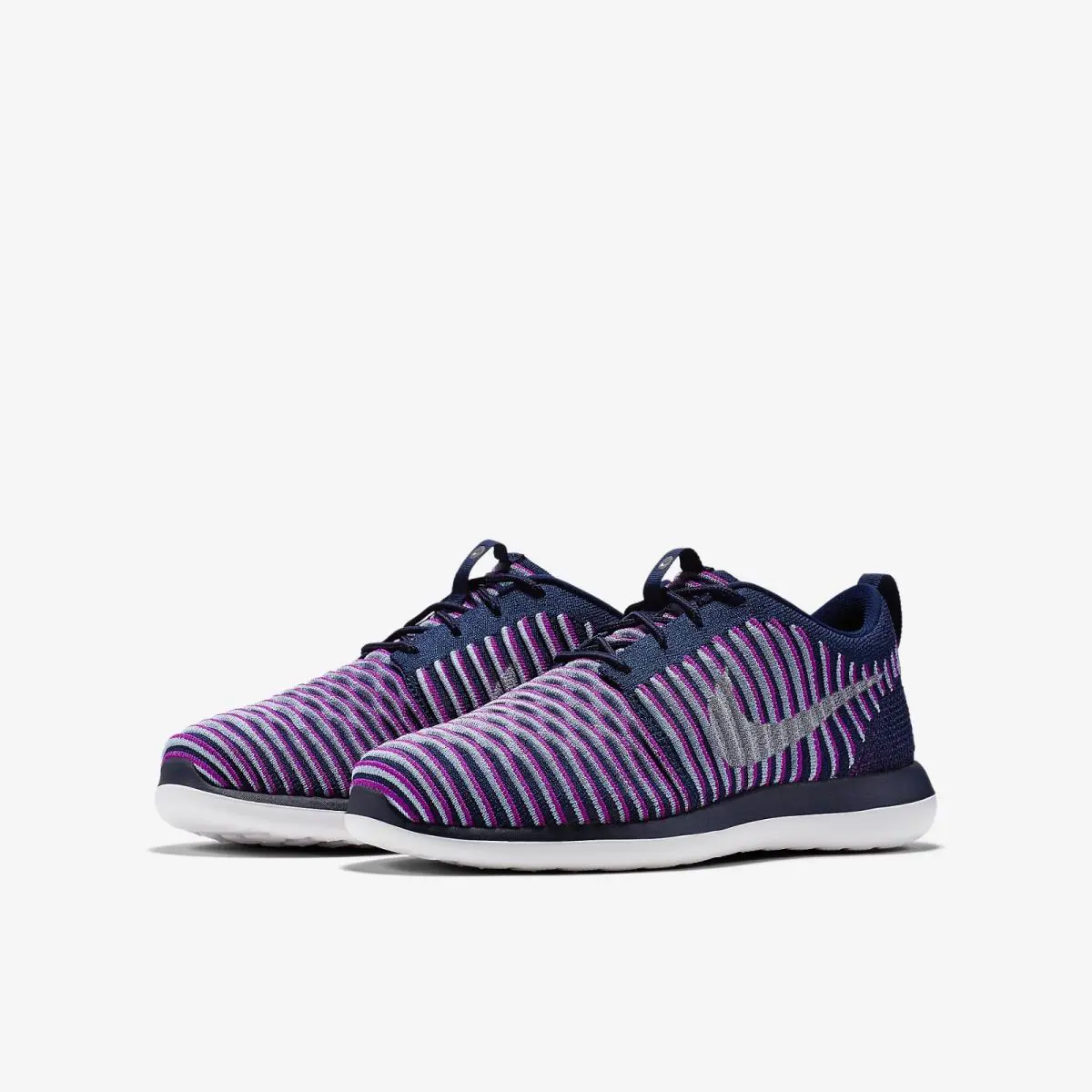 Nike shoes - Nike Roshe - Roshe - Vivid Purple/Blue Grey/College Navy/Metallic Silv 3