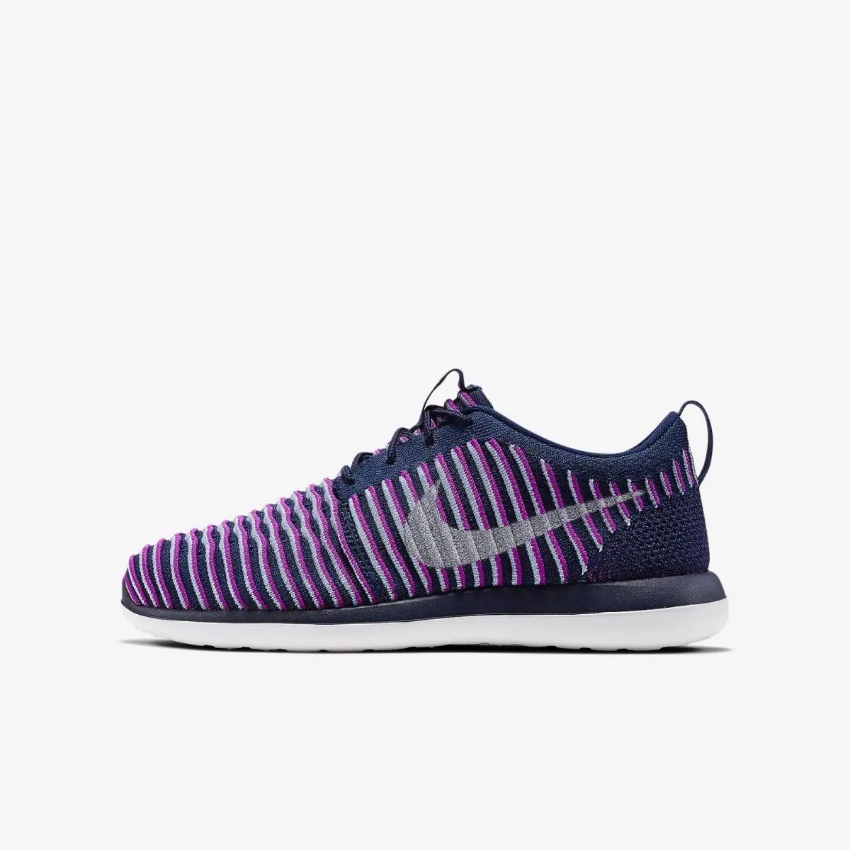 Nike shoes - Nike Roshe - Roshe - Vivid Purple/Blue Grey/College Navy/Metallic Silv 5