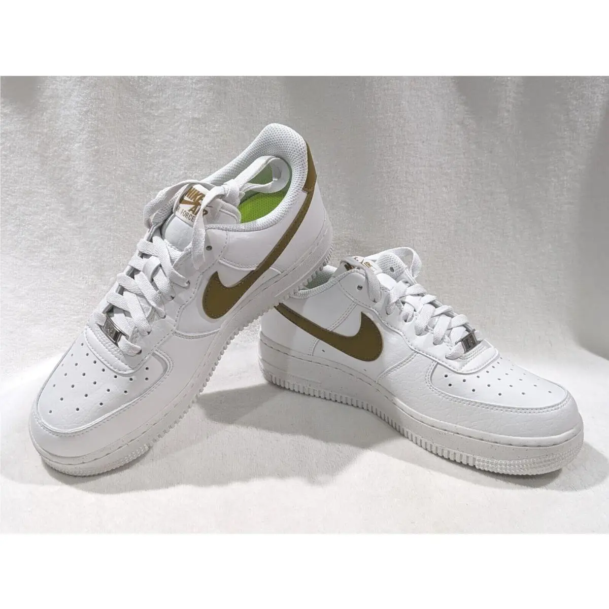 Nike shoes - Nike Air Force 1 `07 NN - DV3808-101 - Summit White/Bronzine 9