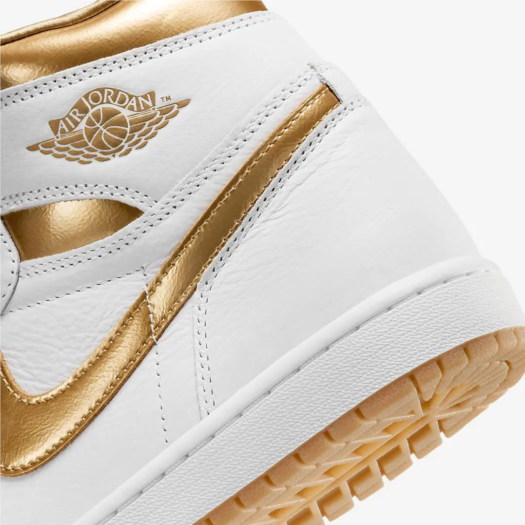 Nike shoes - Air Jordan 1 Retro High OG - FD2596-107 - White/Metallic Gold/Gum Light Brown 16
