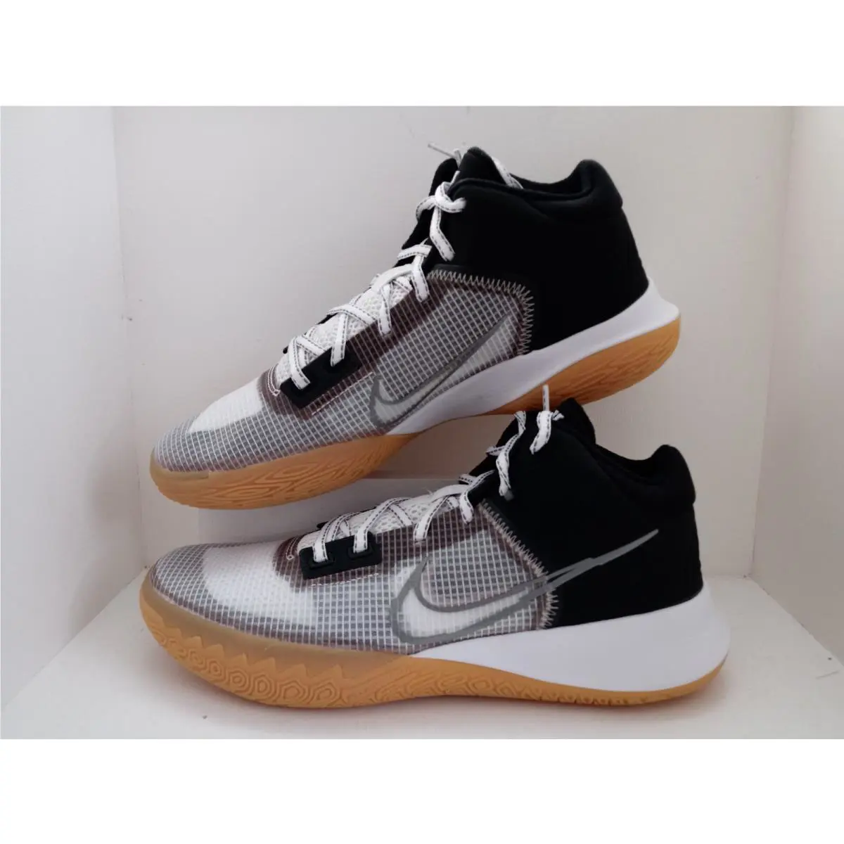 Nike shoes - NIKE KYRIE FLYTRAP IV - KYRIE FLYTRAP - CT1972-006 - BLACK/MTLC COOL GREY-WHITE 0