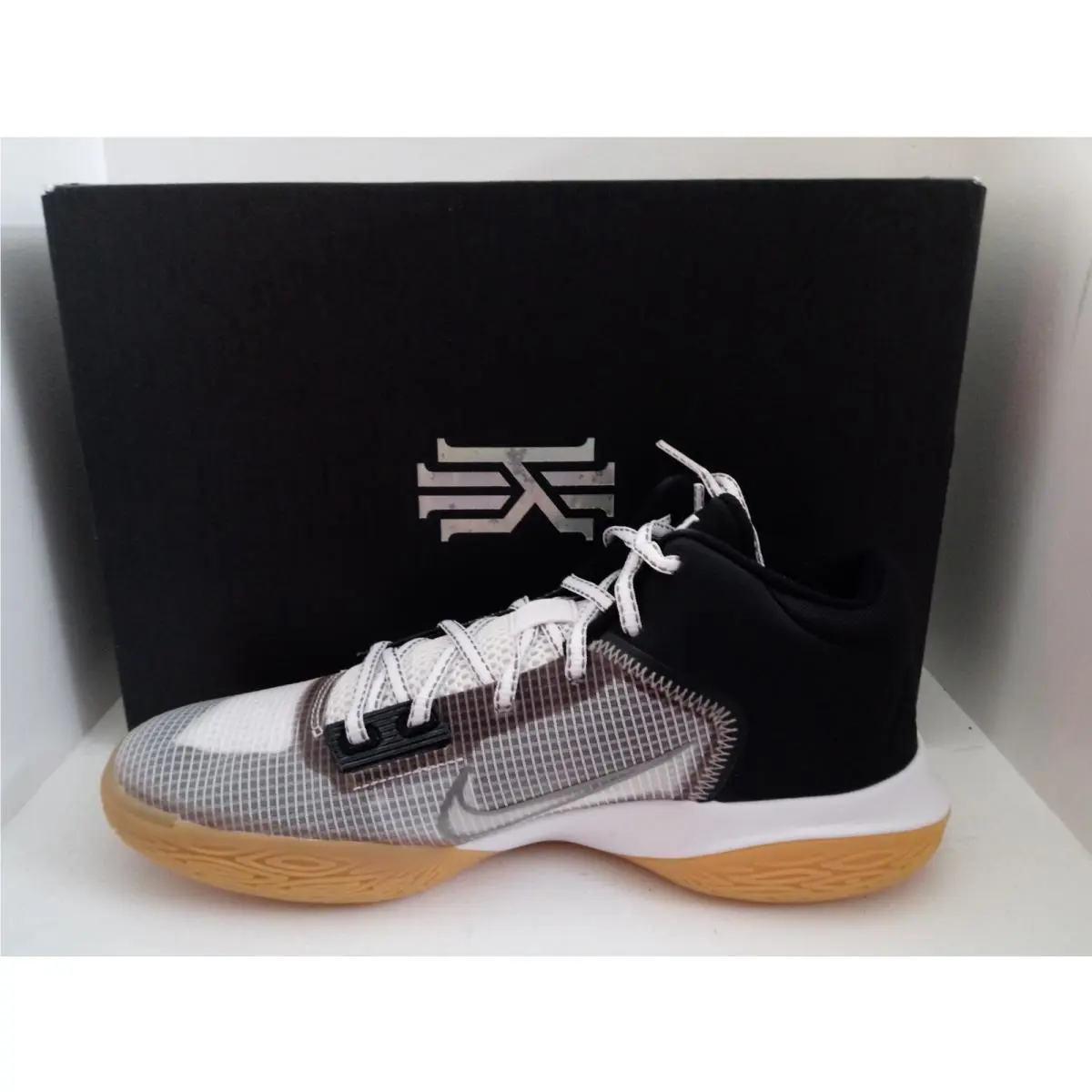 Nike shoes - NIKE KYRIE FLYTRAP IV - KYRIE FLYTRAP - CT1972-006 - BLACK/MTLC COOL GREY-WHITE 2