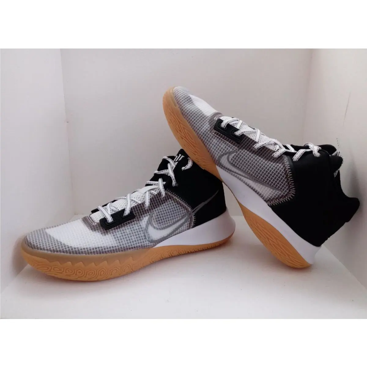 Nike shoes - NIKE KYRIE FLYTRAP IV - KYRIE FLYTRAP - CT1972-006 - BLACK/MTLC COOL GREY-WHITE 4