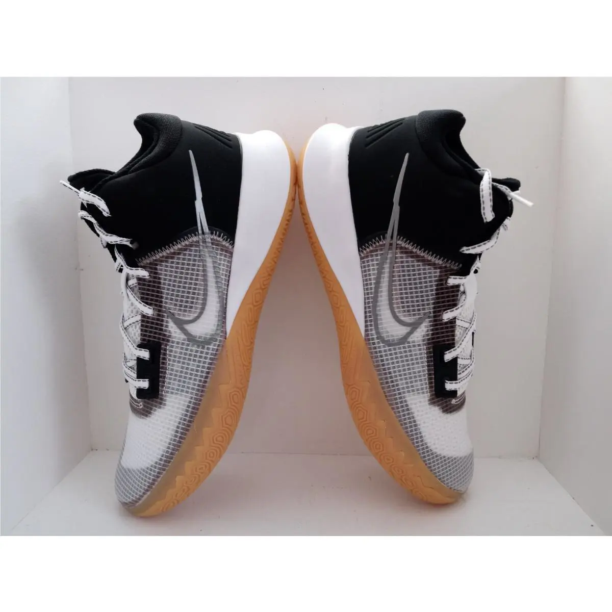 Nike shoes - NIKE KYRIE FLYTRAP IV - KYRIE FLYTRAP - CT1972-006 - BLACK/MTLC COOL GREY-WHITE 6