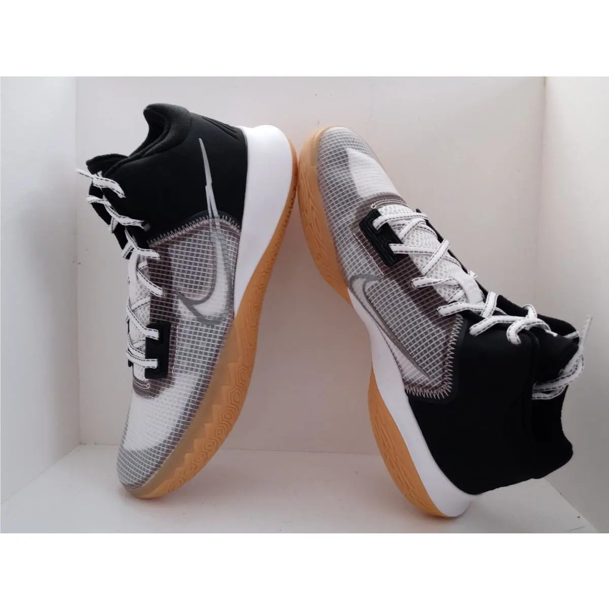 Nike shoes - NIKE KYRIE FLYTRAP IV - KYRIE FLYTRAP - CT1972-006 - BLACK/MTLC COOL GREY-WHITE 7