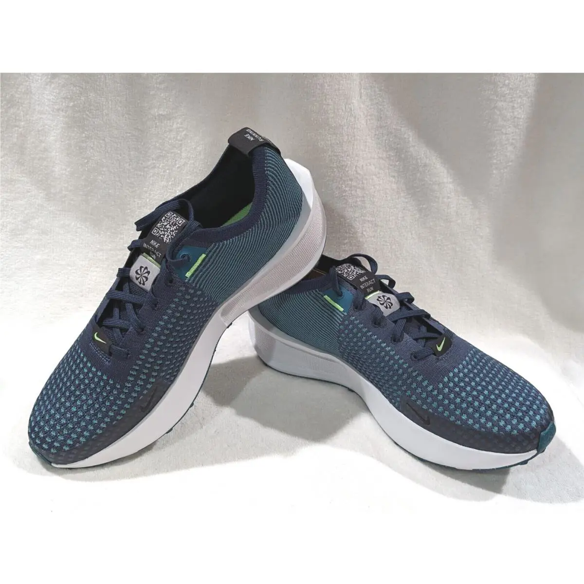 Nike shoes - Nike Interact Run - Interact Run - FB2291-403 - College Navy/Blacck 8