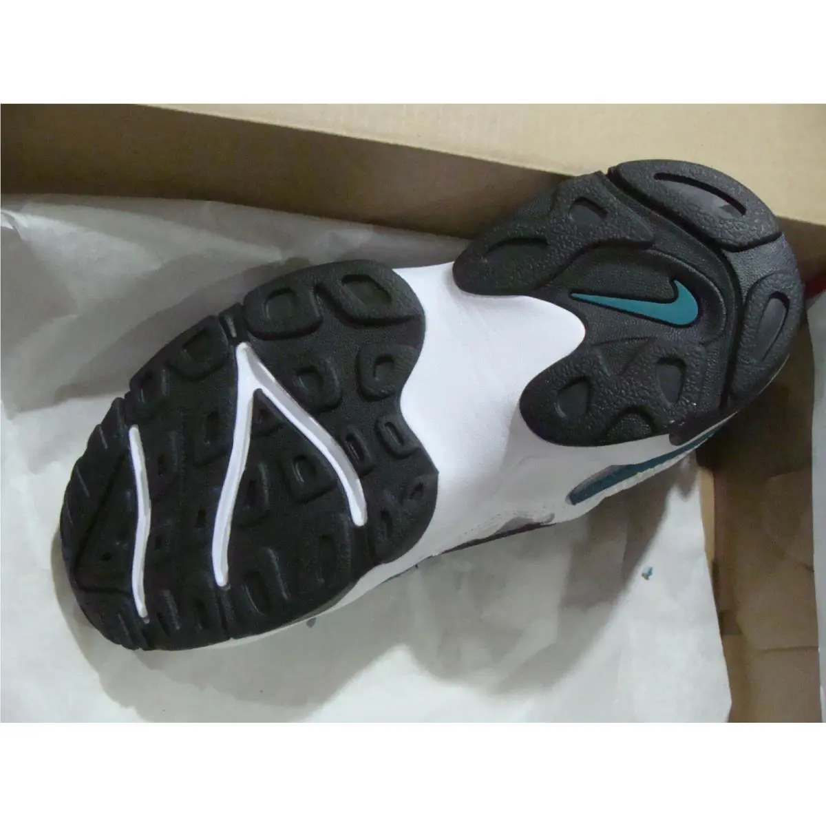 Nike shoes - White/Black-Fresh Water(103) 5