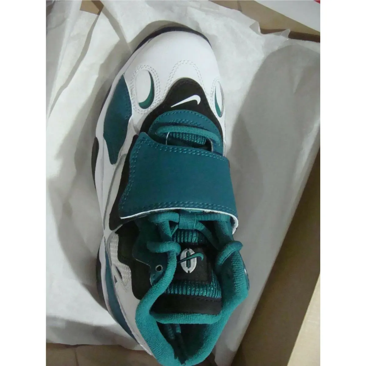 Nike shoes - White/Black-Fresh Water(103) 1