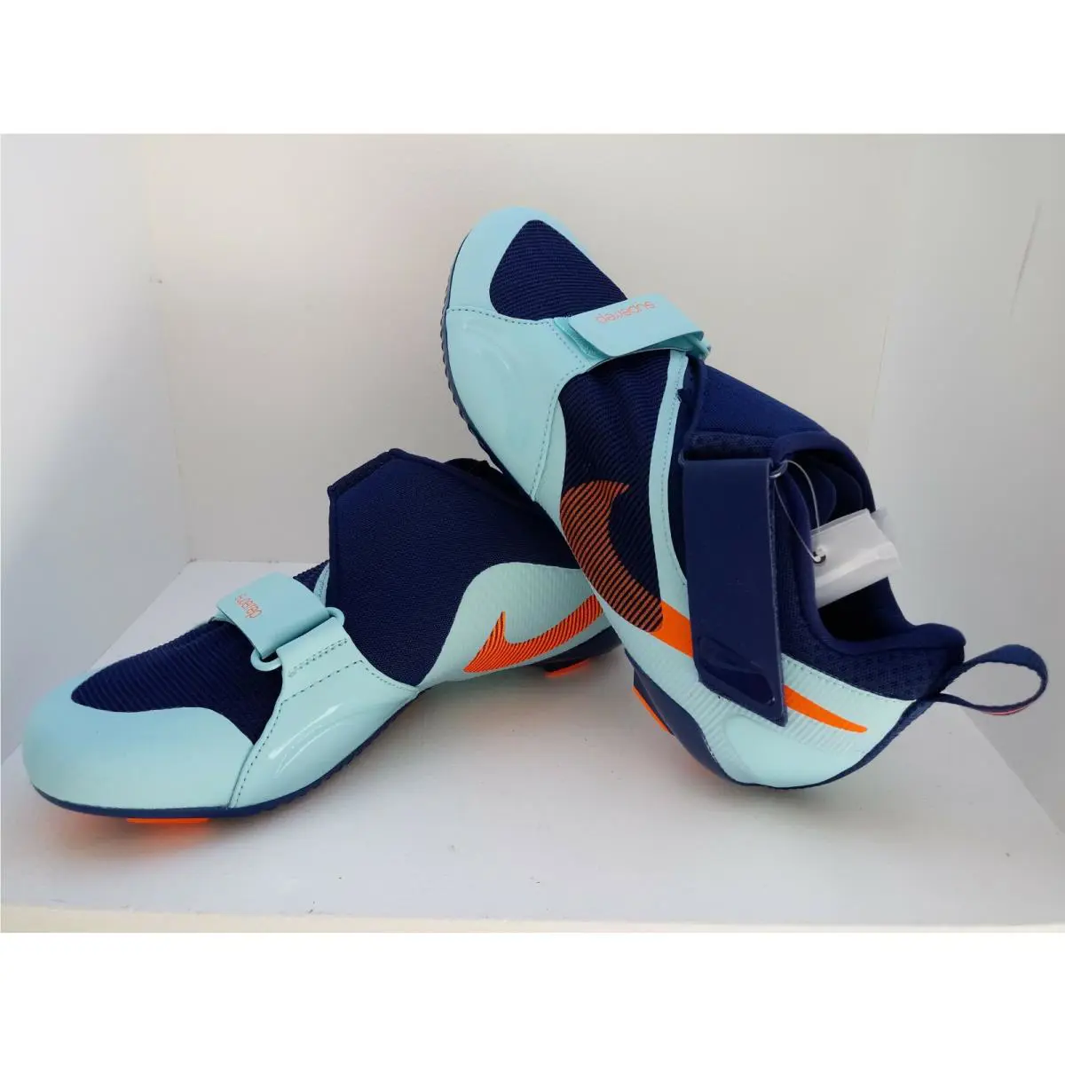 Nike shoes - SuperRep Cycle - SuperRep Cycle - CW2191 083 - BLACK/WHITE & BLUE/ORANGE, :: BLUE/ORANGE NO BOX 4