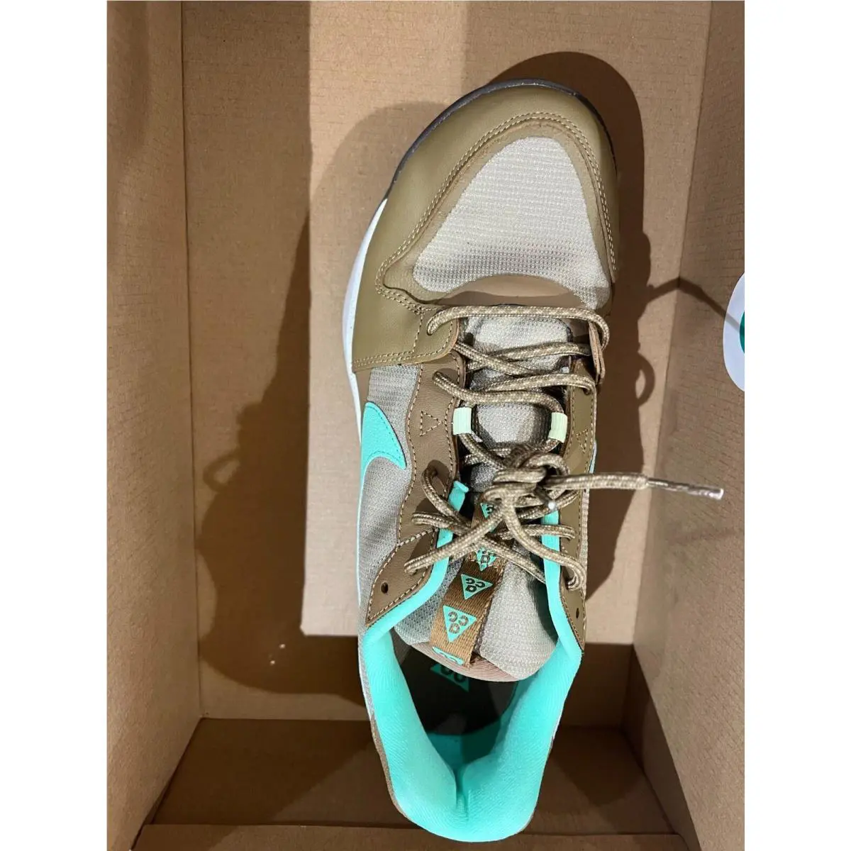 Nike shoes - DX2256200 - DX2256 200 - LIMESTONE/GREEN GLOW 1