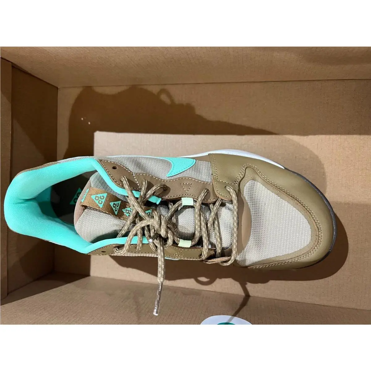 Nike shoes - DX2256200 - DX2256 200 - LIMESTONE/GREEN GLOW 7
