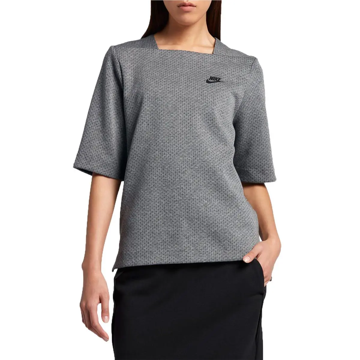 Nike clothing - Carbon Heather/Black 1