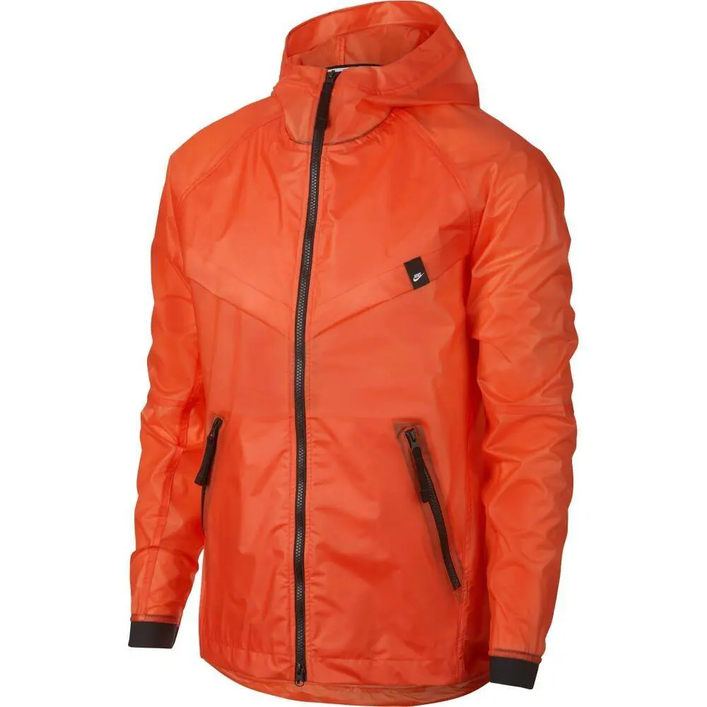 Sportwear HD QS Windrunner Men`s Jacket Orange AJ1400-891 Orange by Nike