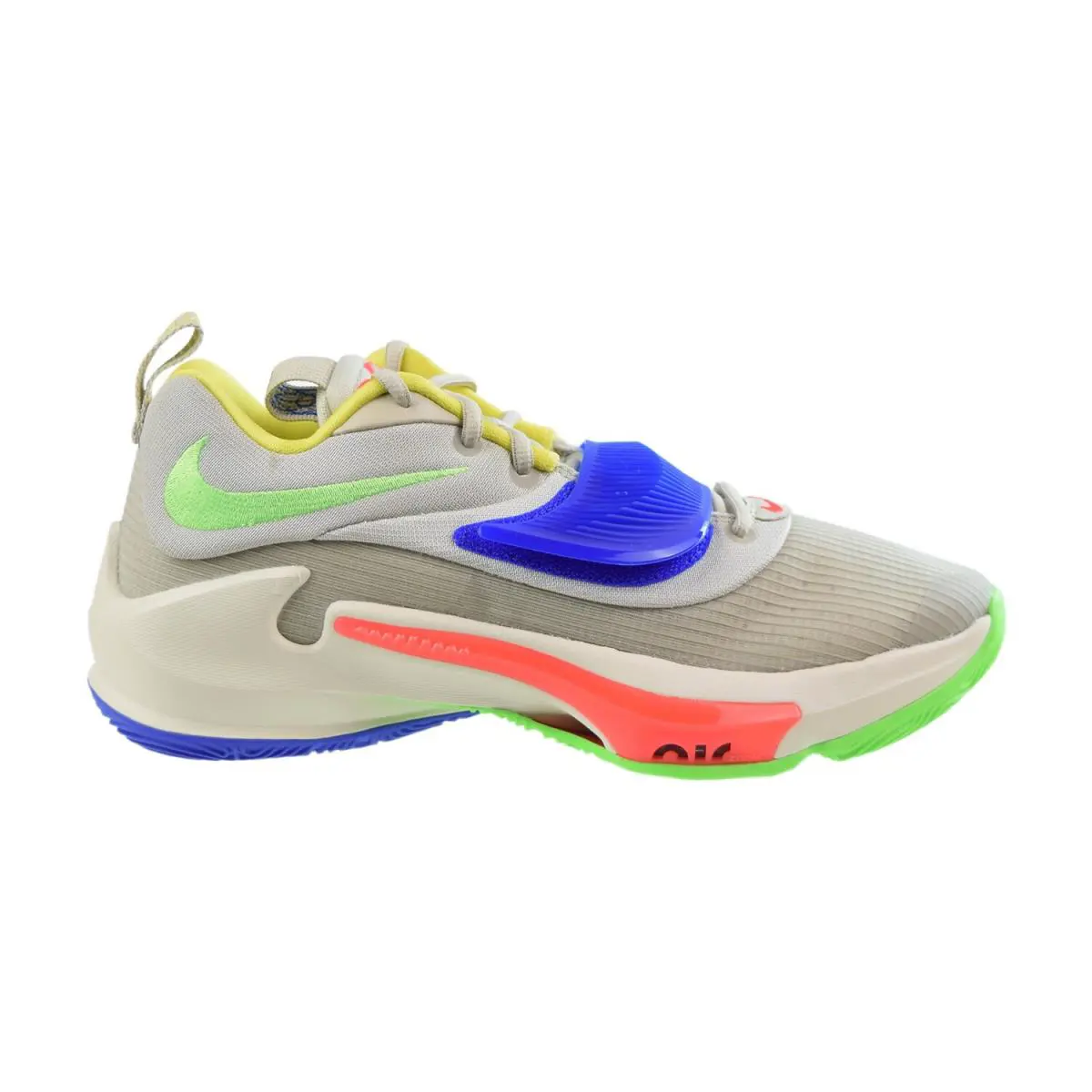 Nike Zoom Freak 3 Men`s Shoes Light Stone-bright Crimson DA0694-100 - Light Stone-Bright Crimson