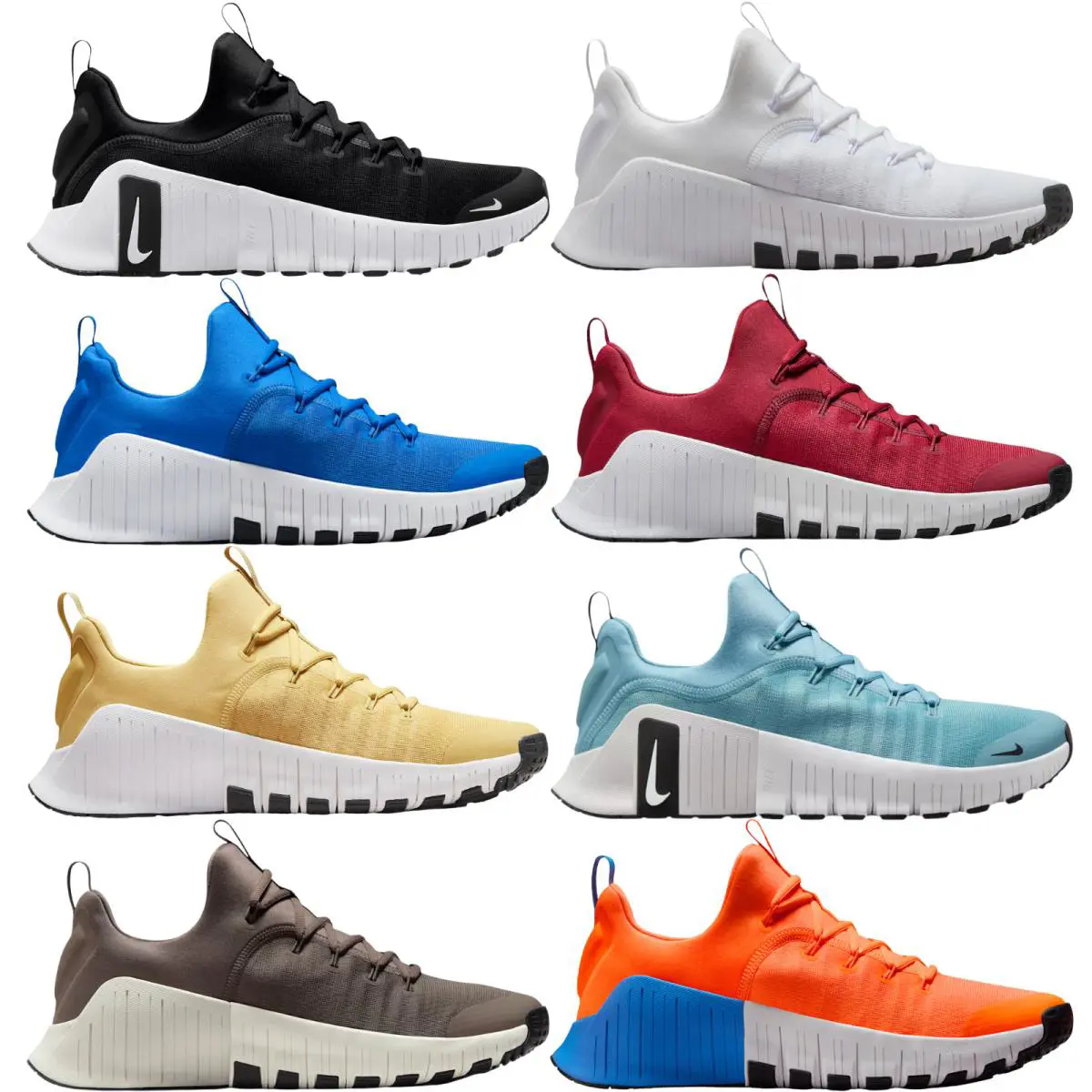 Nike shoes - Nike Free Metcon 6 - Free Metcon - Black/White 34