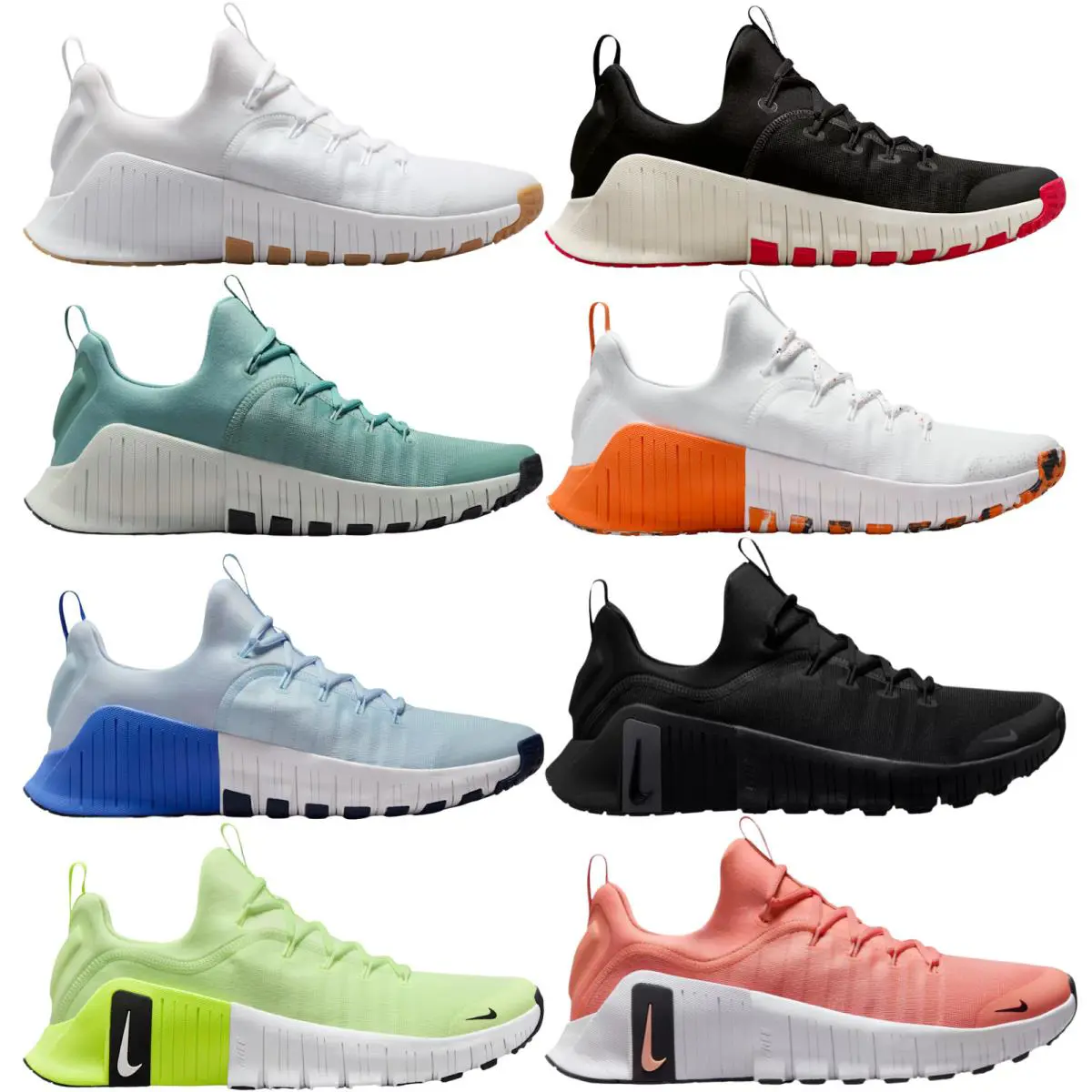 Nike shoes - Nike Free Metcon 6 - Free Metcon - Black/White 35