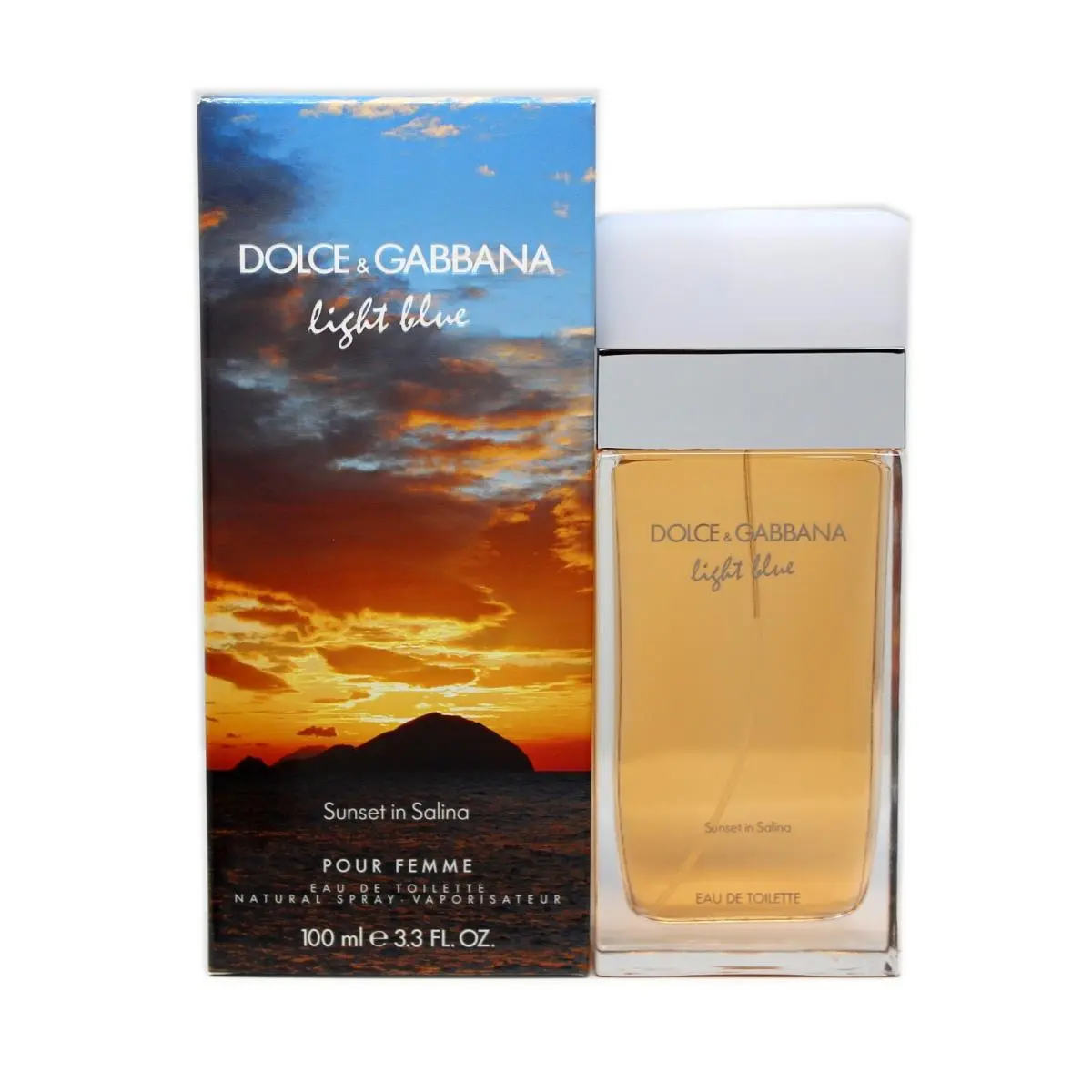 Dolce Gabbana Light Blue Sunset IN Salina P/f Eau DE Toilette Spray 100ML