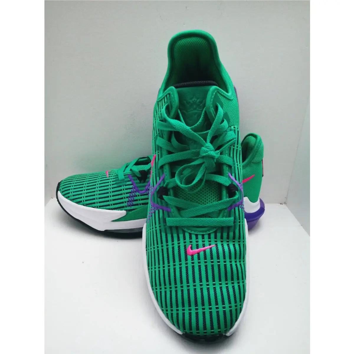 Nike shoes - Nike LeBron Witness 6 - LeBron Witness - CZ4052-300 - CLEAR EMERALD/HYPER PINK 9