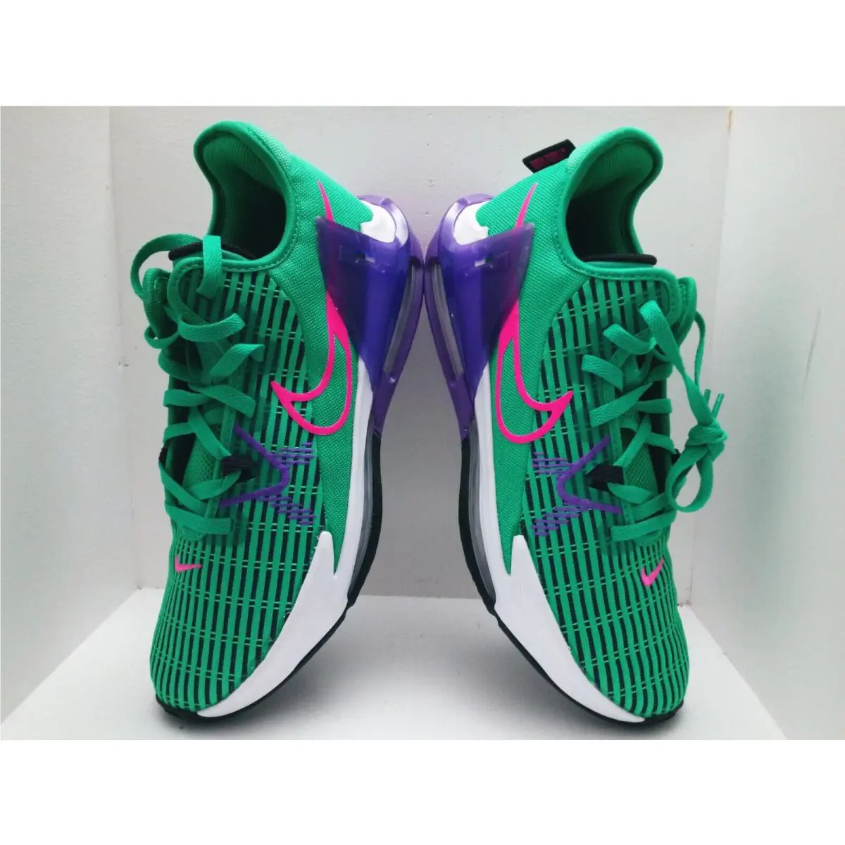 Nike shoes - Nike LeBron Witness 6 - LeBron Witness - CZ4052-300 - CLEAR EMERALD/HYPER PINK 3