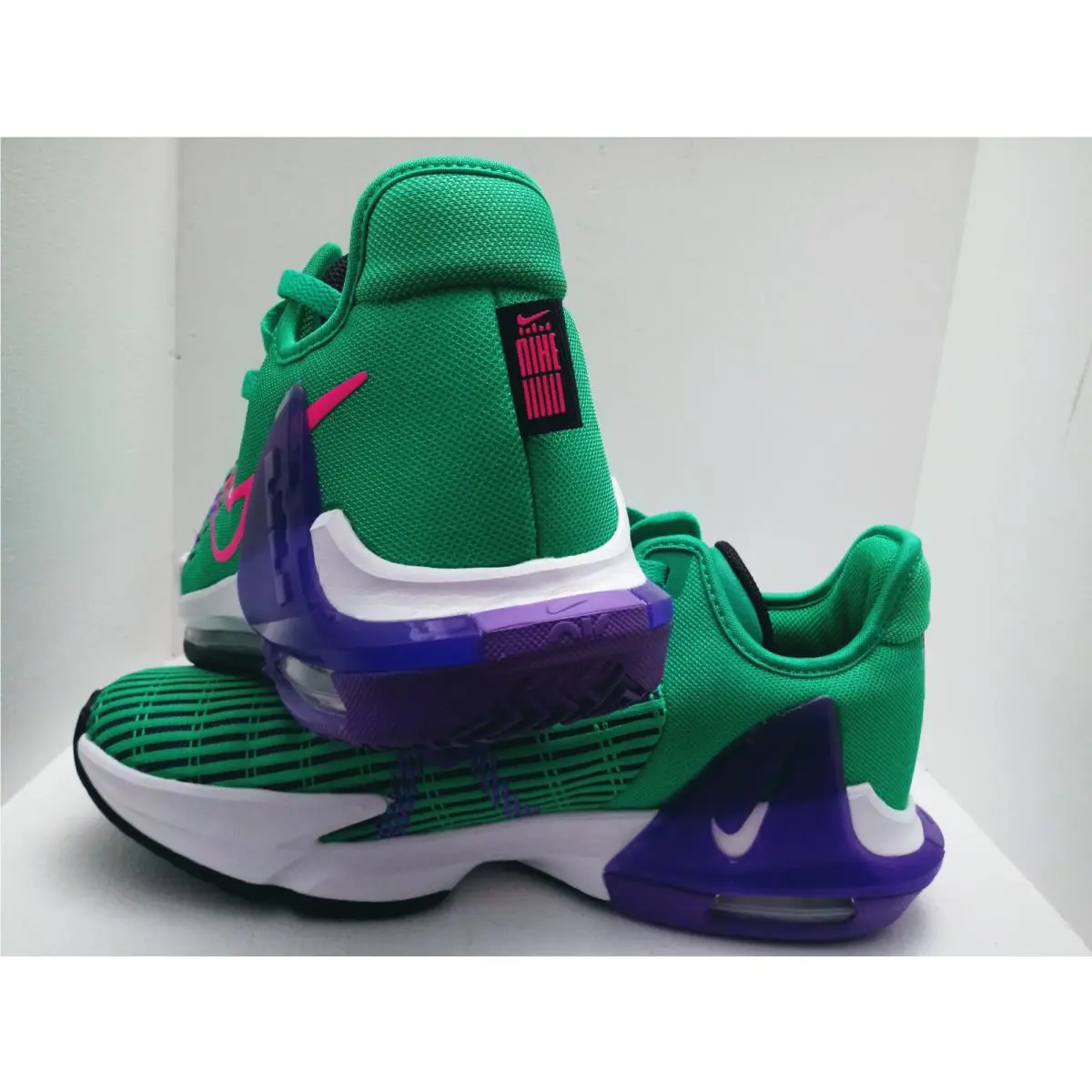 Nike shoes - Nike LeBron Witness 6 - LeBron Witness - CZ4052-300 - CLEAR EMERALD/HYPER PINK 22