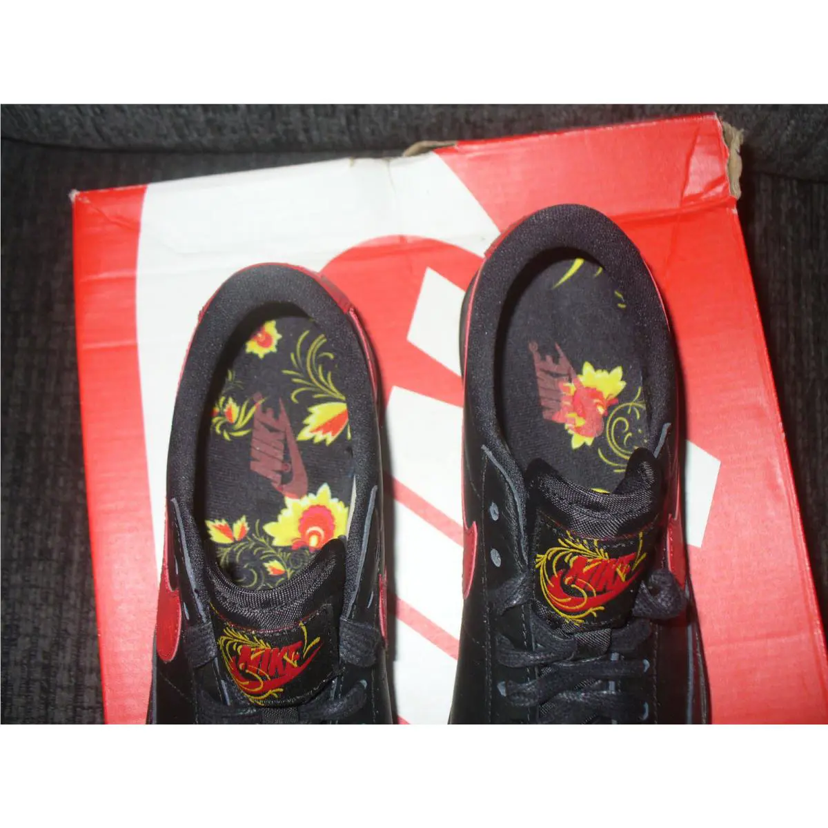 Nike shoes - Blazer low f - Blazer low - AJ1689-001 - Black/Red 3