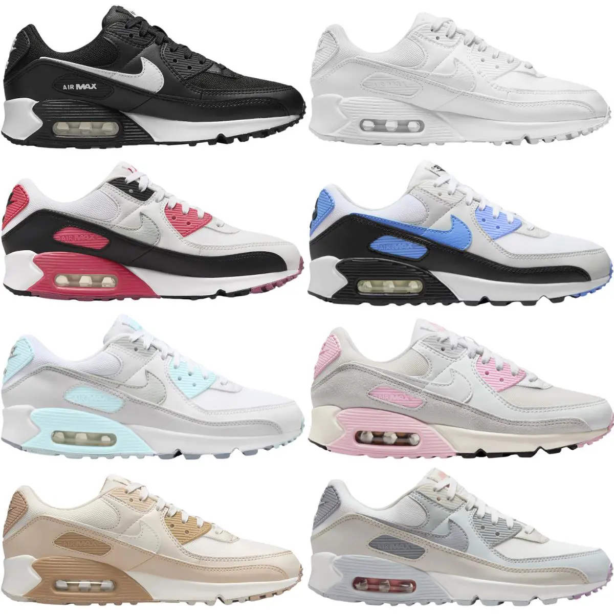Nike shoes - Nike Air Max 90 - Air Max - White/White/White 29
