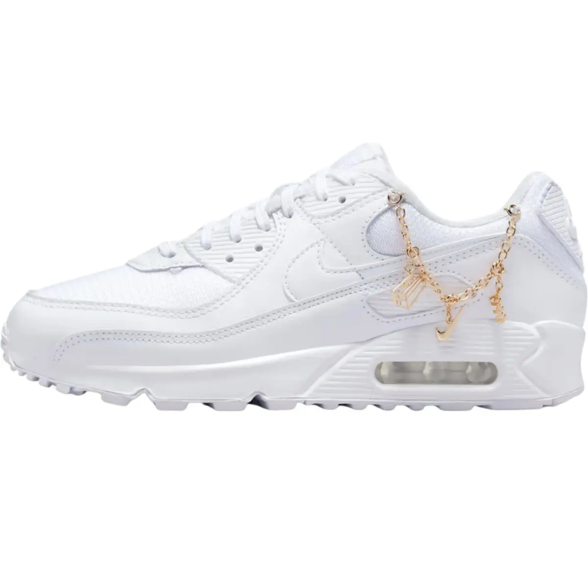 Nike shoes - Nike Air Max 90 - Air Max - White/White/White 30