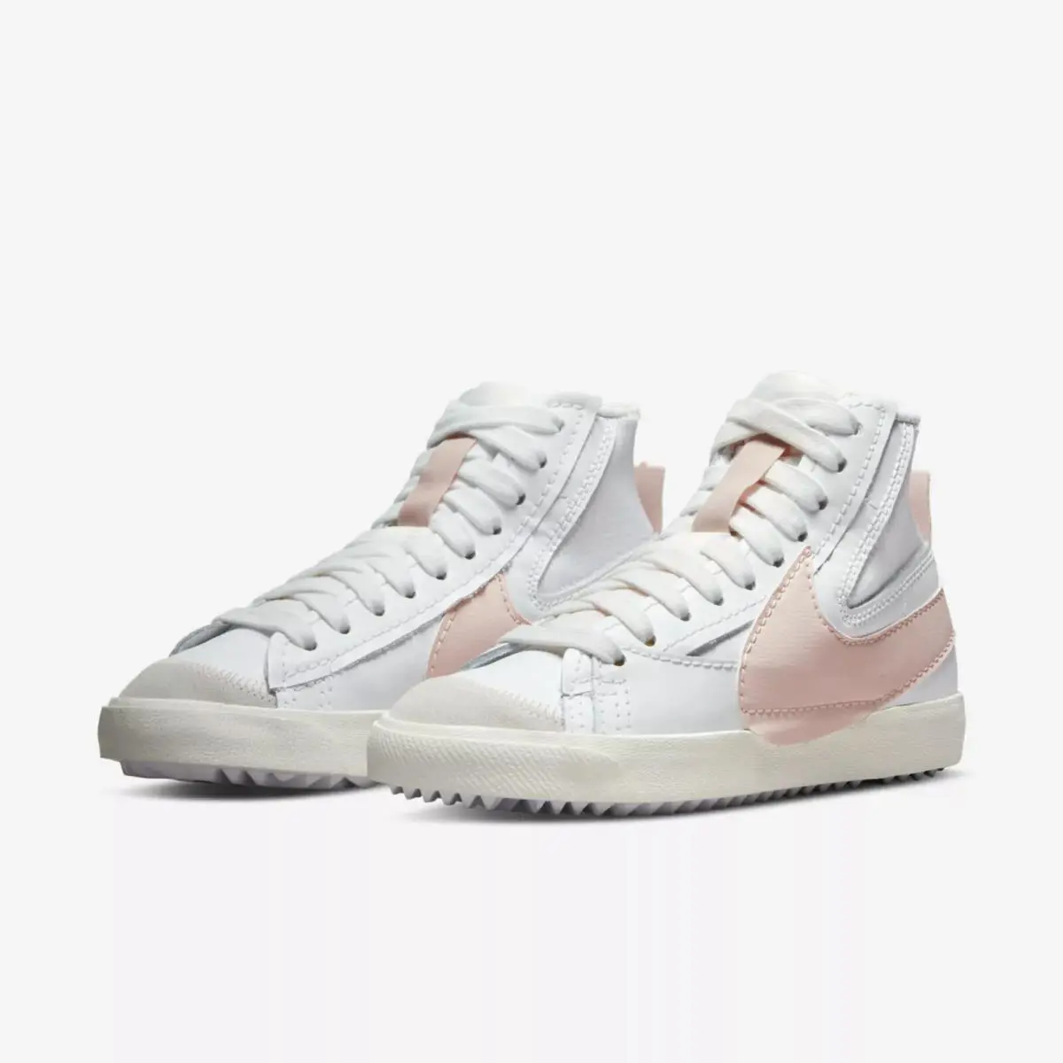 Nike shoes - Nike Blazer - Blazer - DQ1471 101 - WHITE ATMOSPHERE PINK OXFORD 2