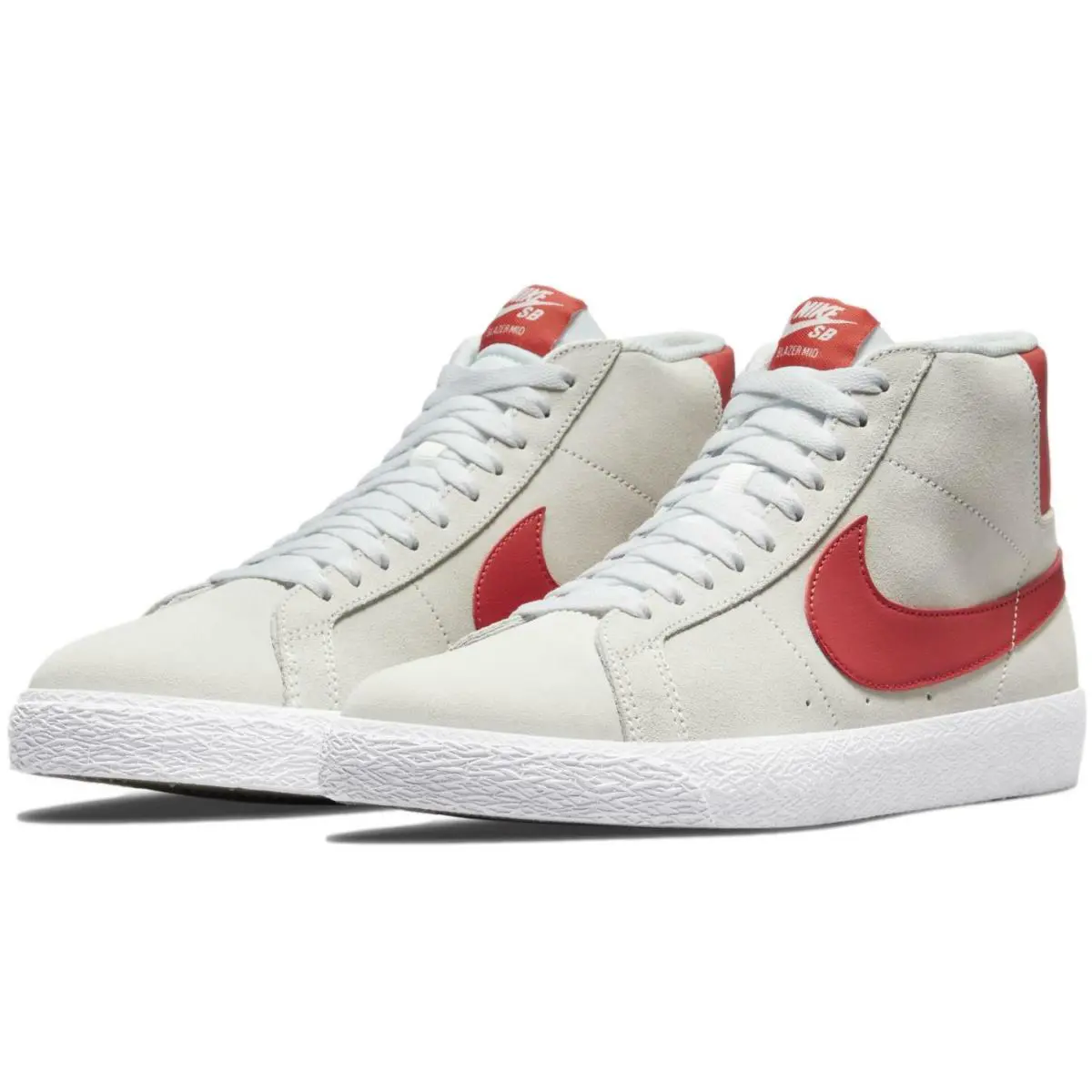 Nike shoes - Nike SB Zoom Blazer Mid - 864349-108 - Summit White/Lobster 5