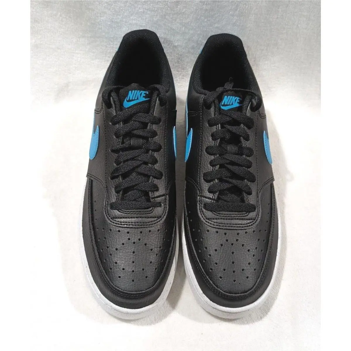 Nike shoes - Nike Court Vision Low NN - DH2987-005 - Black/Laser Blue 9