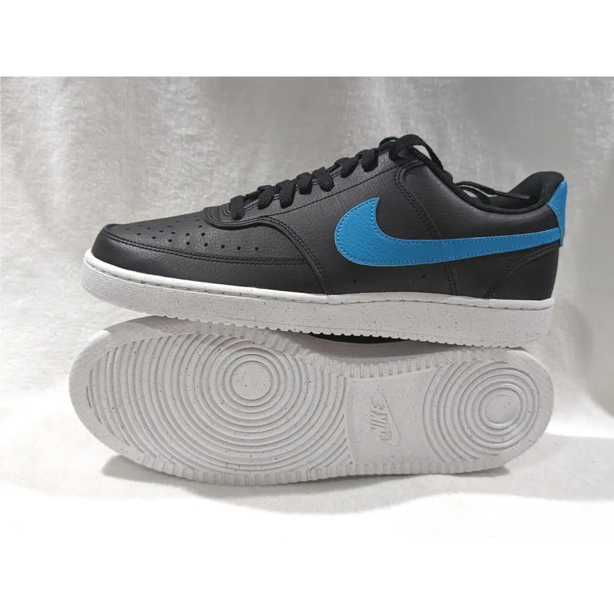 Nike shoes - Nike Court Vision Low NN - DH2987-005 - Black/Laser Blue 10