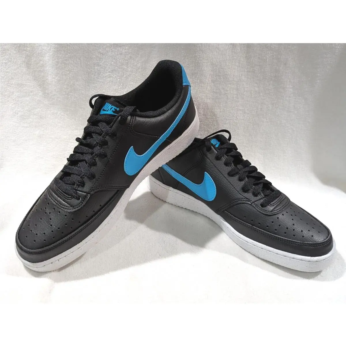 Nike shoes - Nike Court Vision Low NN - DH2987-005 - Black/Laser Blue 7