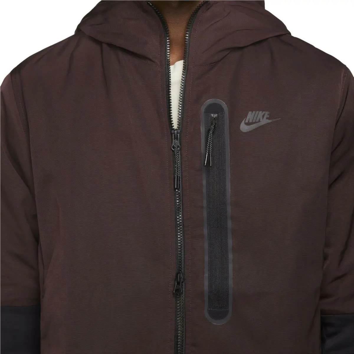 Nike clothing Repel Insulated Hooded Jacket - Brown Basalt /Black/Black 3